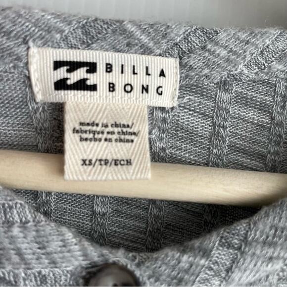 🆕 Billabong always lounging long sleeve soft and comfy grey dress NWT size xs - Picture 6 of 13